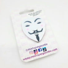 V for Vendetta (Guy Fawkes) Brooch