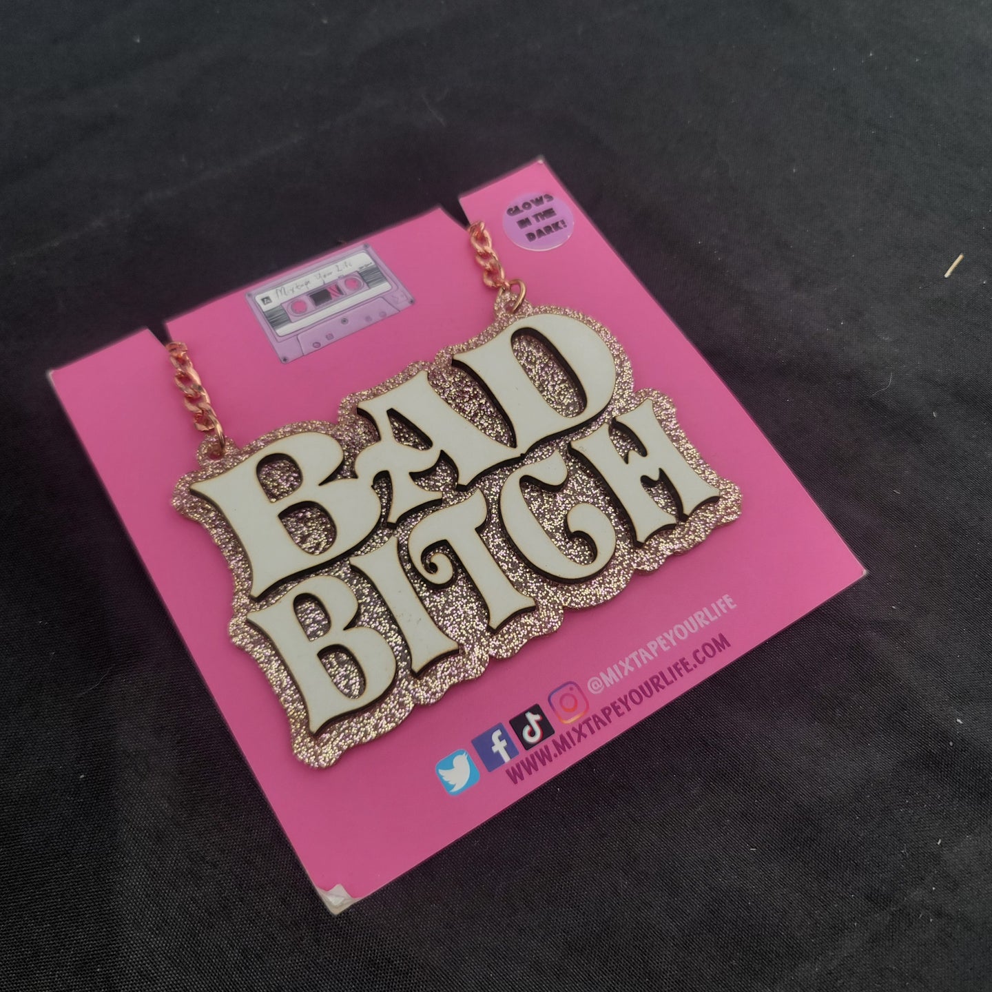 Bad Bitch Necklace – Mixtape Your Life, LLC
