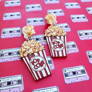 Popcorn Dangle Earrings