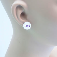 Nope Stud Earrings