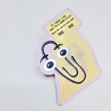 Clippy Vinyl Sticker