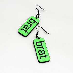 Mini Brat Dangle Earrings