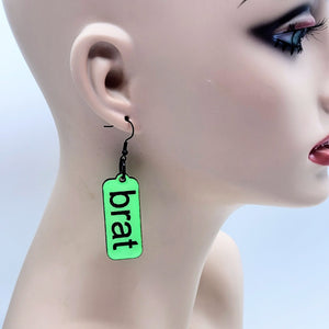 Mini Brat Dangle Earrings