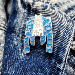 Cloud Jacket Hard Enamel Pin