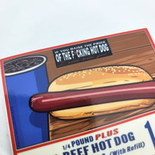 $1.50 Hot Dog Combo Deal Vinyl Sticker