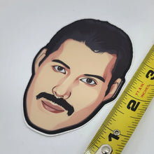 Freddie Mercury Illustrated Vinyl Sticker