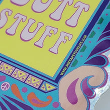 Peace, Love and Butt Stuff Sticker