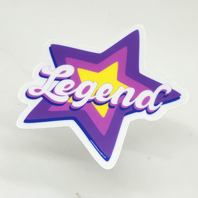 Legendary Legend Star Limited Edition Sticker