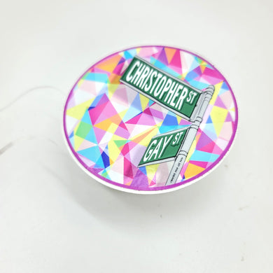 Christopher & Gay Street Sticker – Limited Edition 50th Anniversary Stonewall Tribute