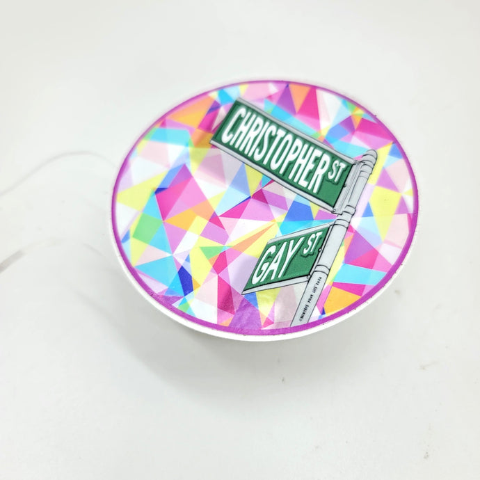 Christopher & Gay Street Sticker – Limited Edition 50th Anniversary Stonewall Tribute