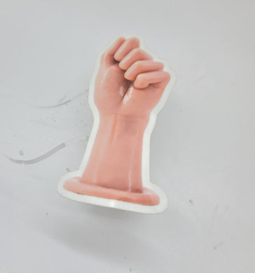 Rubber Fist Sex Toy Sticker
