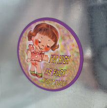 Little Mary Jane High As Fuck Magnet