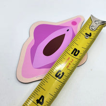 Abstract Vulva Illustration Magnet