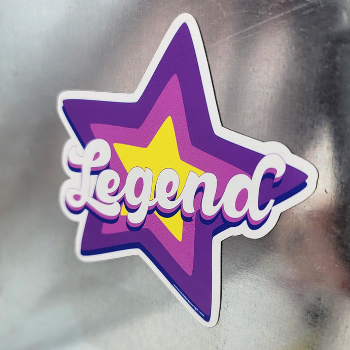 Legendary Legend Star Limited Edition Magnet