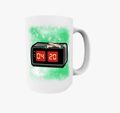 4:20 Alarm Clock Coffee Mug