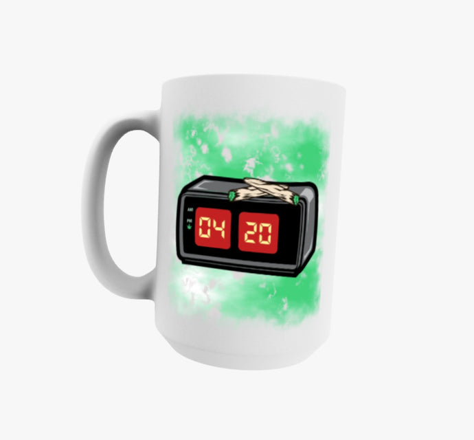4:20 Alarm Clock Coffee Mug