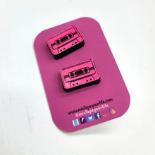 Cassette Tape Stud Earrings