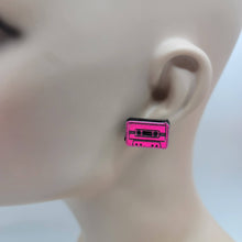 Cassette Tape Stud Earrings
