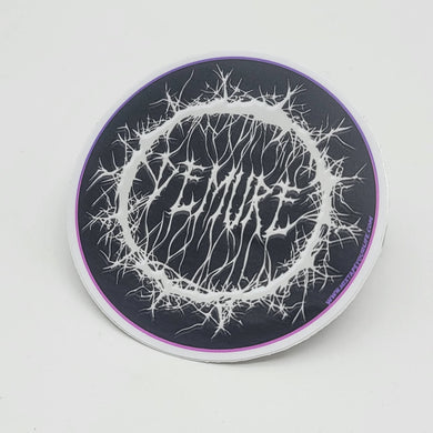 Demure Vinyl Sticker