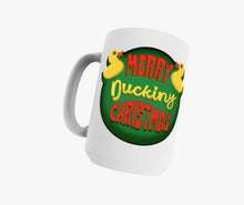 Merry Ducking Christmas Coffee Mug