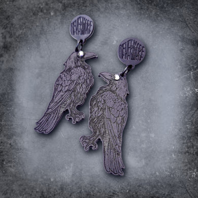 The Raven Dangle Earrings