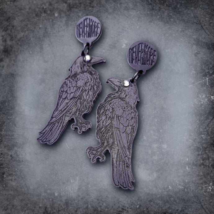 The Raven Dangle Earrings