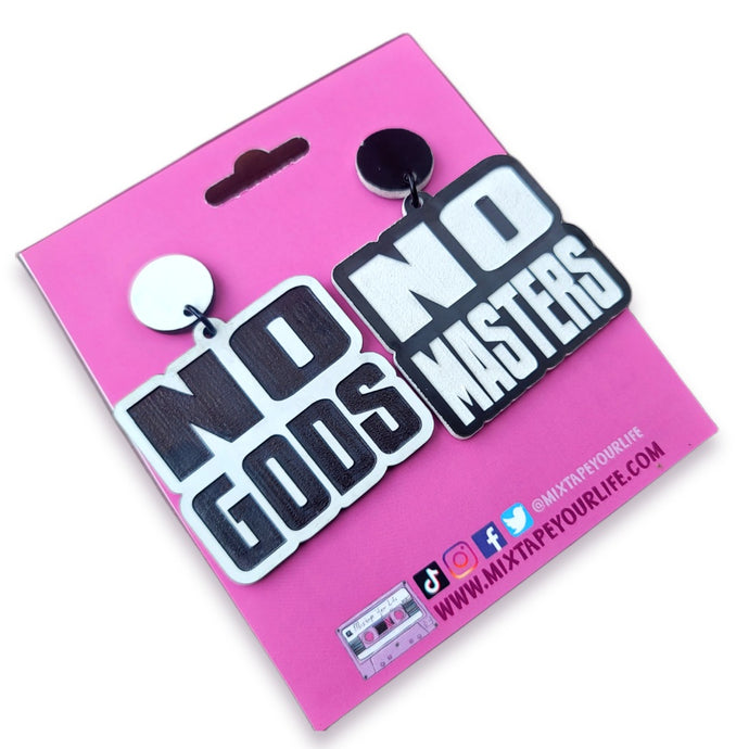 No Gods No Masters Earrings
