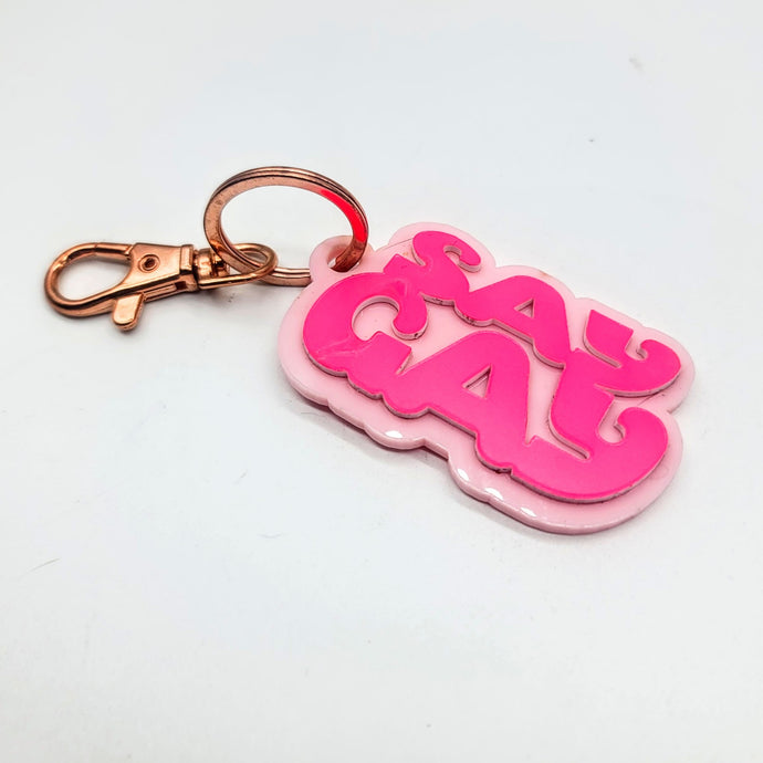 Say Gay LGBT+ Pride Keychain