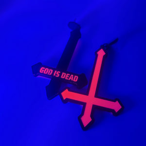 God Is Dead Dangle Earrings