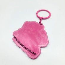Fuck Off and Die Kitty Keychain