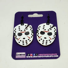 Scary Jason Dangle Earrings
