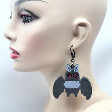 Mothman Dangle Earrings