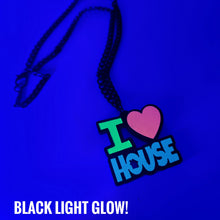 I Love House Music Necklace