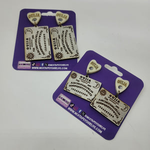 Ouija Board, Ouija Board Dangle Earrings