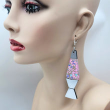 Lava Lamp Dangle Earrings