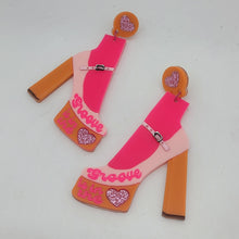 Groove Is In The Heart Dangle Earrings