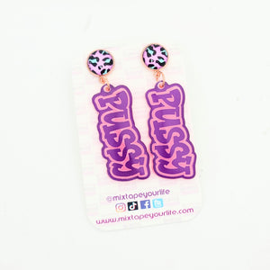 Pu$$y Mini Dangle Earrings