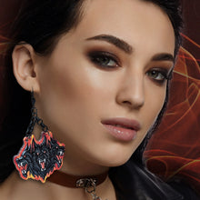 Hounds of Hell Cerberus Dangle Earrings