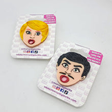 Love Doll Dangle Handmade Brooch