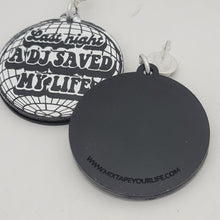 Last Night A DJ Saved My Life Dangle Earrings