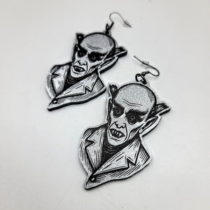 Count Orlok Nosferatu Dangle Earrings