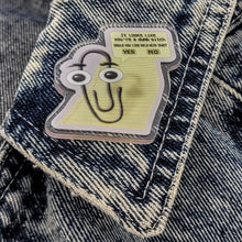 Clippy Acrylic Lapel Pin