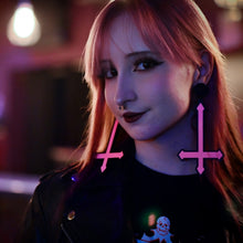 God Is Dead Dangle Earrings