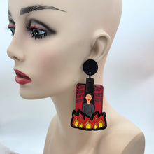 They Didn't Burn Witches Dangle Earrings