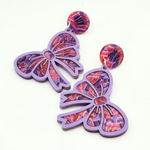 So Coquette Bow Dangle Earrings