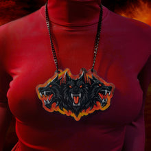 Hounds of Hell Cerberus Statement Necklace