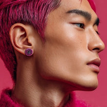 You Spin Me Round Stud Earrings