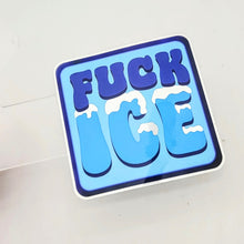 Fuck Ice Mirror Vinyl Sticker