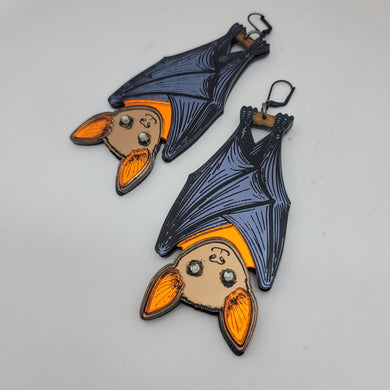 Release the Bats Dangle Earrings