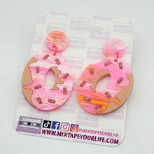 Time To Make The Donuts Dangle Earrings